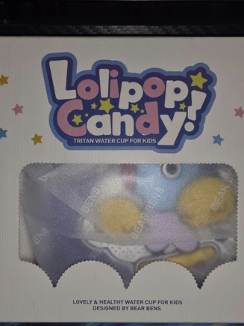 Lollipop Candy Mang Water Cup for Kids Water Cup Purple Like New